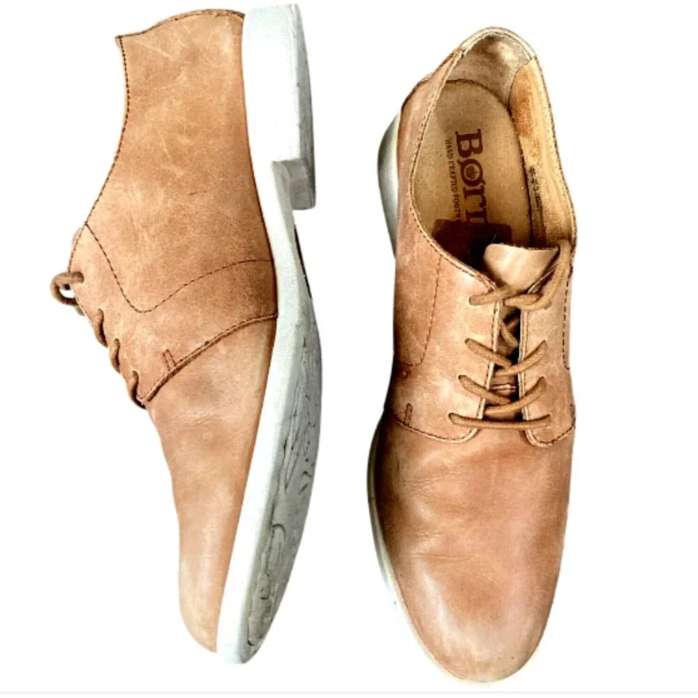 Born Passi Derby Lace Up Leather Oxford 8.5M‎ #150R